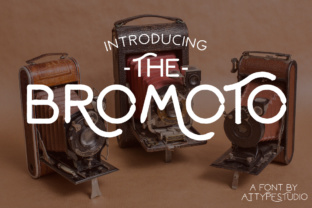 Bromoto: A Playful Display Font for Editorial Design