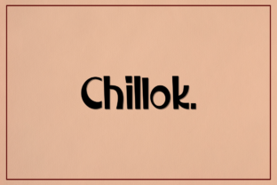 Chillok: A Refined Display Font for Editorial Design