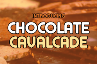 Chocolate Cavalcade: A Striking Display Font for Makers