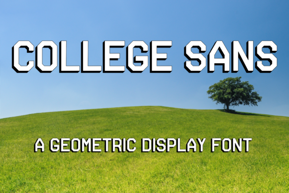 College Sans: A Modern Display Font for Editorial Design