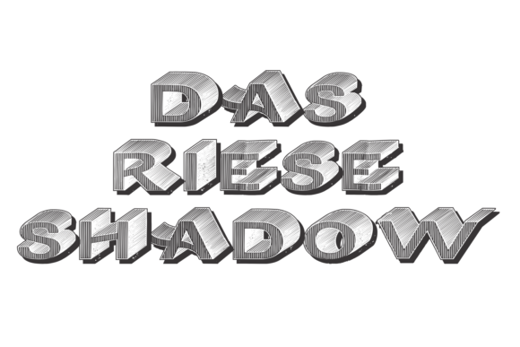 Das Riese Shadow: A Bold Display Font for Branding