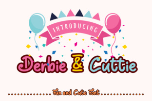 Derbie Cuttie: A Web Designer's Review of This Playful Display Font