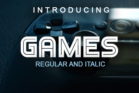 Games Font: Elevating Campaign Visuals with Dynamic Display Typography