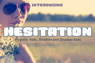 Hesitation Font: Adding Personality to Web Design with a Bubbly Display Typeface