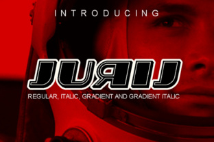 Jurij: A Bold Display Font for Modern Web Design