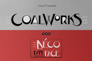 JVNE CoalWorks: A Display Font for Editorial Elegance