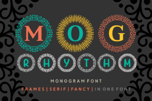 MOG Rhythm: A Stunning Display Font for Crafters
