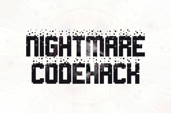 Nightmare Codehack: A Retro Display Font Review