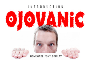 Ojovanic: A Horror-Inspired Display Font for Bold Web Design