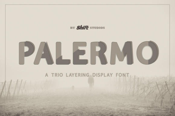 Palermo: A Bold Display Font for Modern Editorial Design