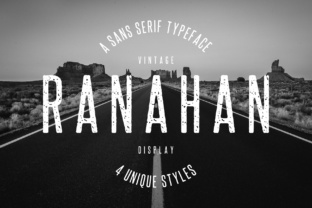 Ranahan Typeface: A Designer’s Journey Through a Vintage-Inspired Brand Identity