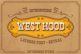 West Hood: A Display Font with Western Charm for Editorial Design
