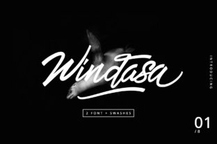 Windasa: A Hand Lettering Display Font That Elevates Brand Identity Projects